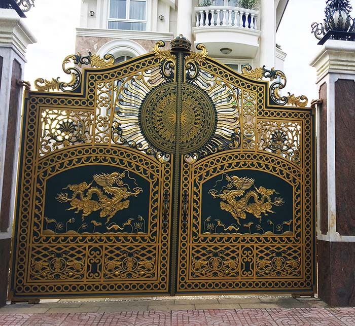 Mẫu cổng rồng bay